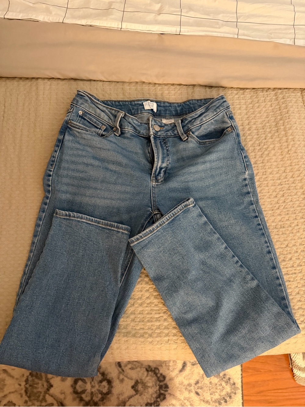 Time and Tru Light Blue Straight Leg Women’s Jeans